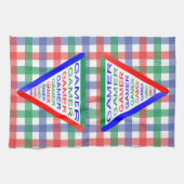 Ultimate Gamer 3 Gaming System Kleuren RGB Theedoek (Horizontaal)