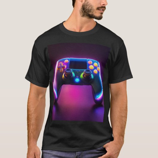 Ultimate Gamer's T-shirt: Console Game Controller T-shirt (Voorkant)