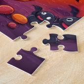 Ultimate Ghost Puzzle - Schattige Spooky Halloween Legpuzzel (Zijkant)