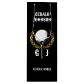 Ultimate Golf Monogram Ontwerp Kleine Cadeautas (Voorkant)
