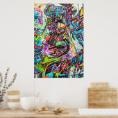 Ultimate Graffiti Street Art Collectie - Koel Poster (Keuken)