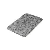 Ultimate Grijs Klinker Patchwork Terrazzo Patroon Badmat (Gekanteld)