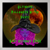 Ultimate Halloween Witch Party okt. 31st Poster (Voorkant)