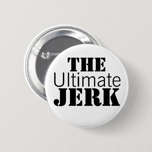 Ultimate Jerk Funny Ronde Button 5,7 Cm (Voorkant /achterkant)