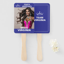 Ultimate Kroon Pageant Wavers | Set van V fans Handwaaier