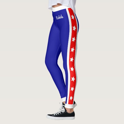Ultimate Patriot USA Stars and Stripes Leggings (Links)