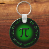 Ultimate PCI Day 2015 3.14.15 9:26:53 (groen) Sleutelhanger (Voorkant)