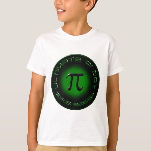 Ultimate PCI Day 2015 3.14.15 9:26:53 (groen) T-shirt (Voorkant)