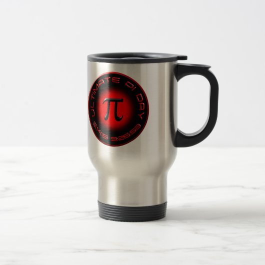 Ultimate Pi Day 2015 3.14.15 9:26:53 (rood) Reisbeker (Rechts)