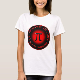 Ultimate Pi Day 2015 3.14.15 9:26:53 (rood) T-shirt