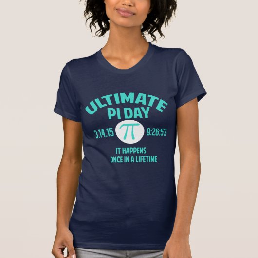 Ultimate Pi Day shirt (Voorkant)