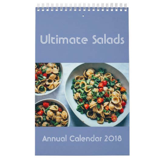 Ultimate Salads Calendar 2018 Kalender (Hoes)