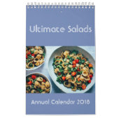 Ultimate Salads Calendar 2018 Kalender (Hoes)