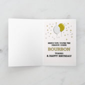 Ultimate Sentimental Birthday Message (Bourbon) Kaart (Binnen)