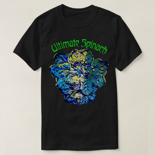 Ultimate Spinach 70s Psychedelic Bands You Never H T-shirt (Design voorkant)