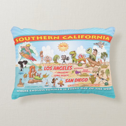Ultimate Sunny California Accent Kussen (Voorkant)