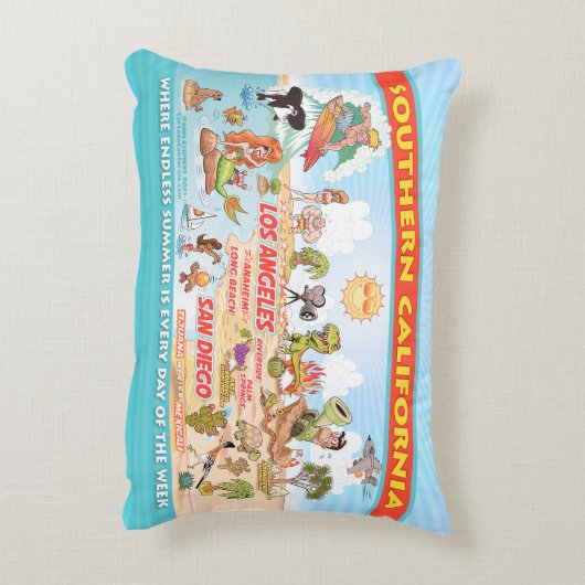 Ultimate Sunny California Accent Kussen (Achterkant (Verticaal))