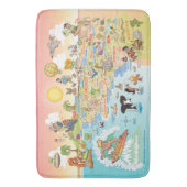Ultimate Sunny California Bath Mat (Voorkant Verticaal)