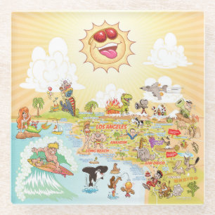 Ultimate Sunny California Onderzetter