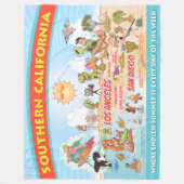 Ultimate Sunny California Sherpa Blanket Fleece Deken (Voorkant)
