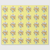 Ultimate Sunny California Wrapping Paper Cadeaupapier (Vlak)