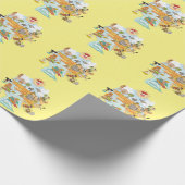 Ultimate Sunny California Wrapping Paper Cadeaupapier (Hoek)