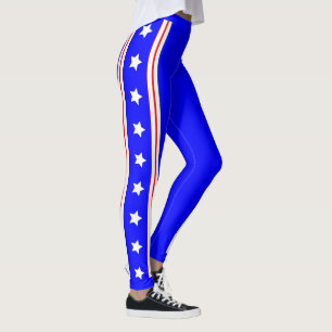 Ultimate USA Stars en Stripes Patriot Blue Leggings