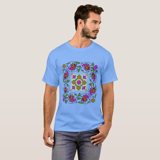 ultimate vintage pattern t-shirt (Voorkant volledig)