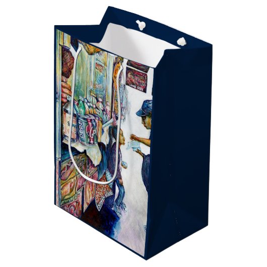 Ultimately Produces Hope Gift Bag Medium Cadeauzakje (Voorkant Gekanteld)