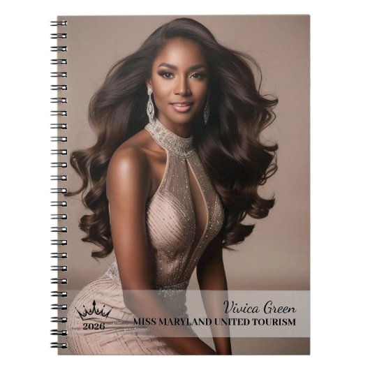 Ultimo Kroon Pageant Oefenschrift Notitieboek (Voorkant)