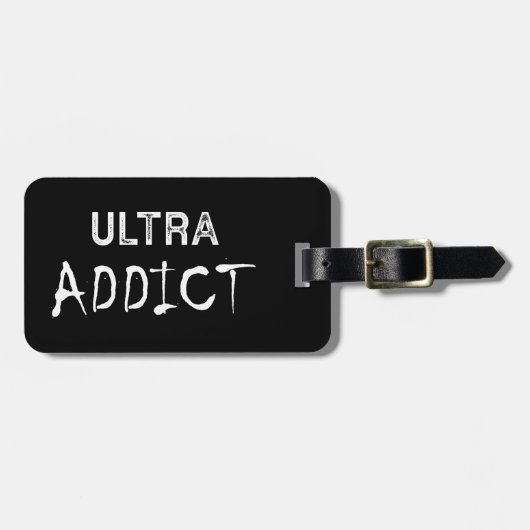 Ultra Addict Bagagelabel (Voorkant horizontaal)