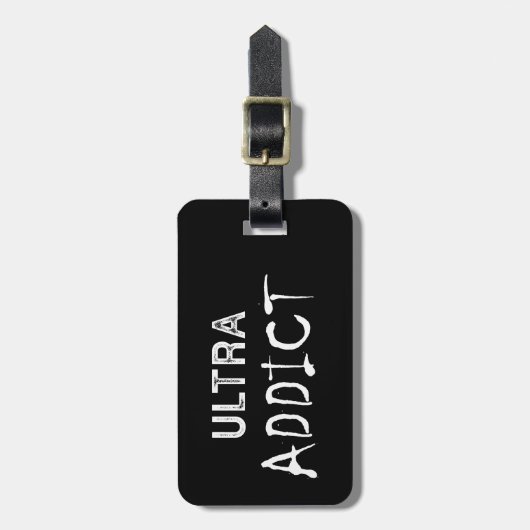 Ultra Addict Bagagelabel (Voorkant verticaal)