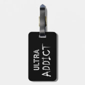 Ultra Addict Bagagelabel (Achterkant verticaal)