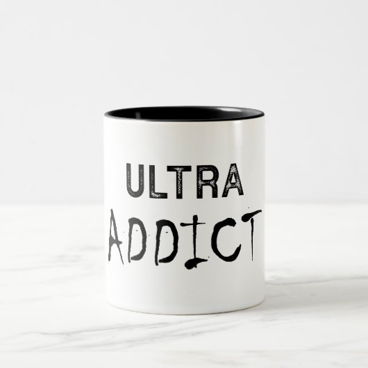 Ultra Addict Tweekleurige Koffiemok (Center)