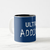 Ultra Addict Tweekleurige Koffiemok (Voorkant links)