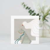 Ultra Chic Vrouw Glam Mode Art Kaart (Staand voorkant)
