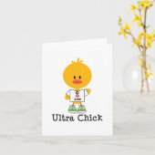 Ultra Chick 100 Kaart (Gele Bloem)