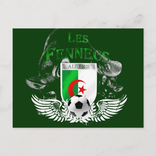 Ultra Cool Les Fennecs Algerie Briefkaarten (Voorkant)