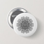Ultra Cool Mandala Design #1 Ronde Button 5,7 Cm (Voorkant /achterkant)