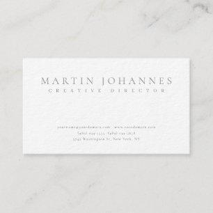 Ultra creatieve luxe dik elegante professional visitekaartje