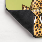 Ultra Cute Anime Leopard Kat Muismat (Hoek)