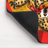 Ultra Cute Anime Leopard Kat Rainbow Head Band Muismat (Hoek)