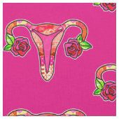 Ultra Cute Uterus Stof (Close Up)