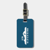 Ultra, de vreugde zit in de rand bagagelabel (Voorkant verticaal)