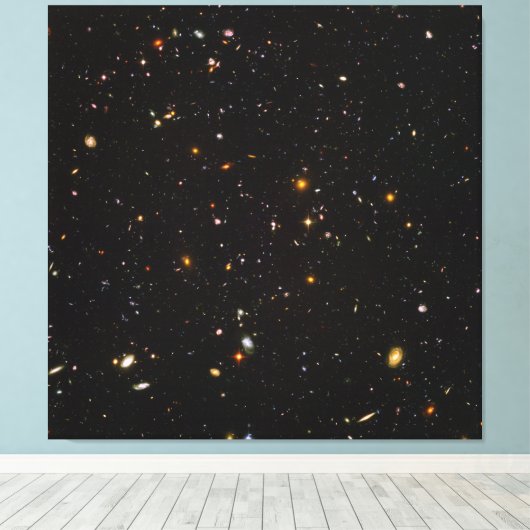 Ultra Deep Field Canvas Afdruk (Insitu (Houten vloer))
