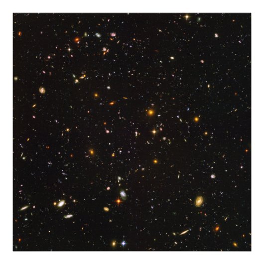 Ultra Deep Field Foto Afdruk (Voorkant)