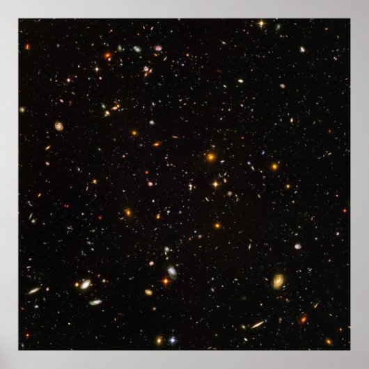 Ultra Deep Field Space-Posters Poster (Voorkant)