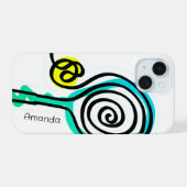 Ultra dunne slim fit beschermende iPhone 15 Hoesje (Achterkant horizontaal)