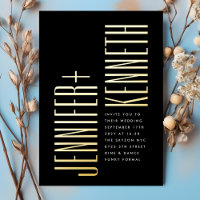 Ultra eenvoudige moderne minimalistische vet goude