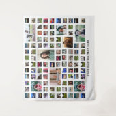 Ultra Epische 98 Foto Collage Feestje Wandkleed (Voorkant)